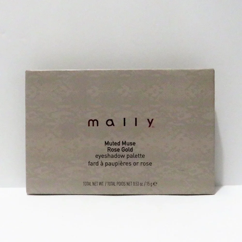 MALLY MUTED MUSE ROSE GOLD EYESHADOW PALETTE 0.53 OZ